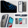 Etui Spigen do iPhone 14 Pro, Ultra Hybrid, Navy Blue, granatowe