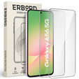 2x Szkło Hartowane do Samsung Galaxy A56 5G, ERBORD 9H Hard Glass, szybka