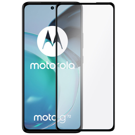 Szkło Hartowane 3D do Motorola Moto G72, Czarne