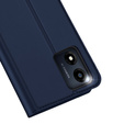 Etui Dux Ducis do Motorola Moto E13, Skinpro, granatowe