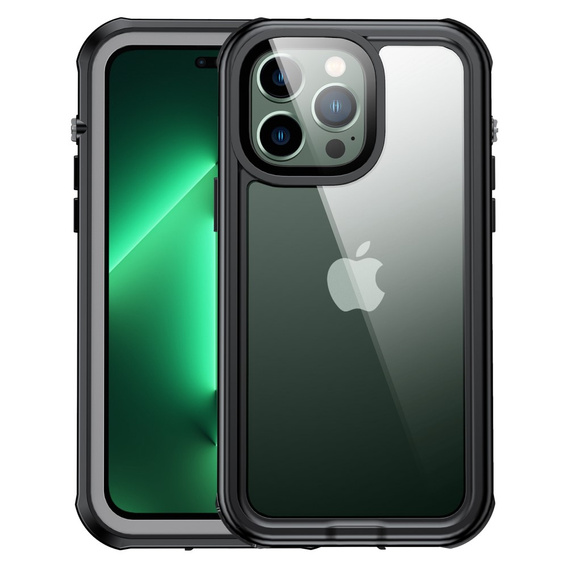 Etui Wodoodporne IP68 do iPhone 14 Pro, czarne