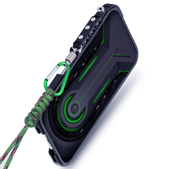 Wytrzymałe etui pancerne do Motorola Edge 60 / 60 Fusion – czarne