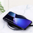 Etui do OnePlus Nord CE4 Lite, z blaszką magnetyczne, przezroczyste / czarne