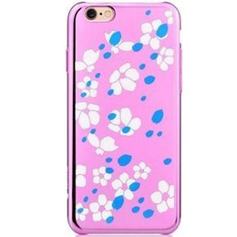 Etui COMMA Bloom Hard Case do iPhone 6 6s 4.7 - Różowy
