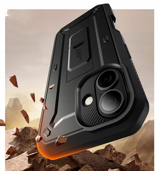 Etui Supcase do iPhone 17, Unicorn Beetle Pro, Black