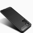 Etui do Samsung Galaxy A13 4G, Karbon, czarne