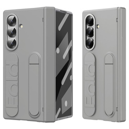 Etui z rączką i podstawką do Samsung Galaxy Z Fold7 – szare