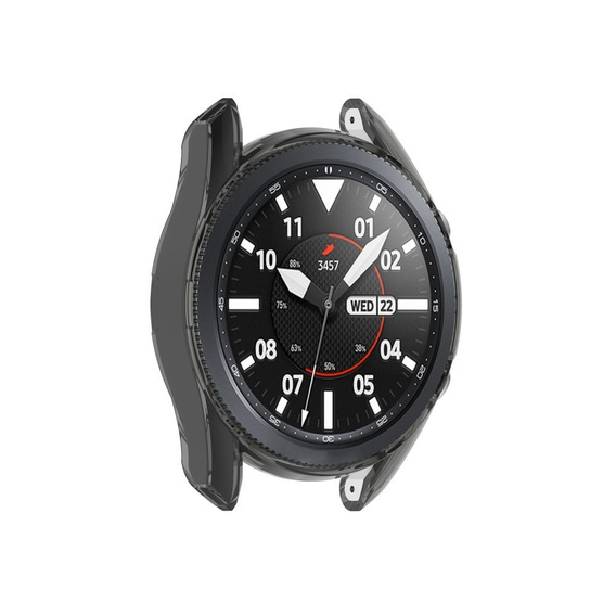 Etui TPU Frame Samsung Galaxy Watch 3 41mm, Transparent Black