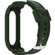 Pasek Silikonowy do Xiaomi Mi Band 5/6/7/7 NFC, Zielony