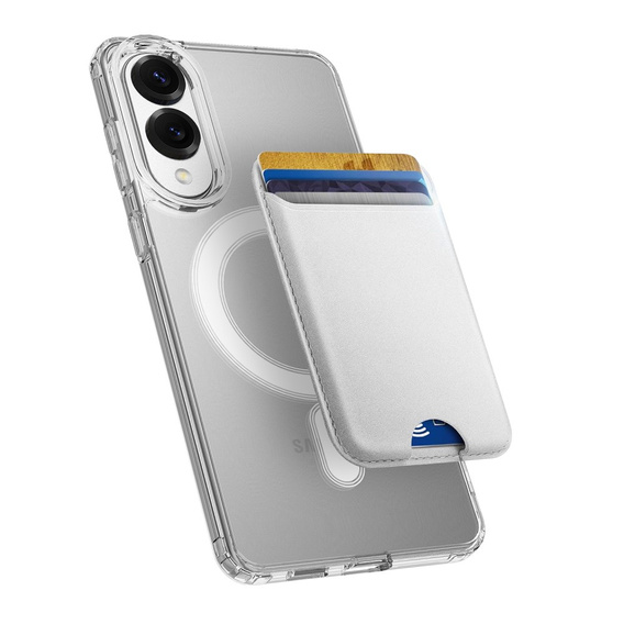 Etui do Samsung Galaxy S25 Edge, Fusion Hybrid, do MagSafe, przezroczyste