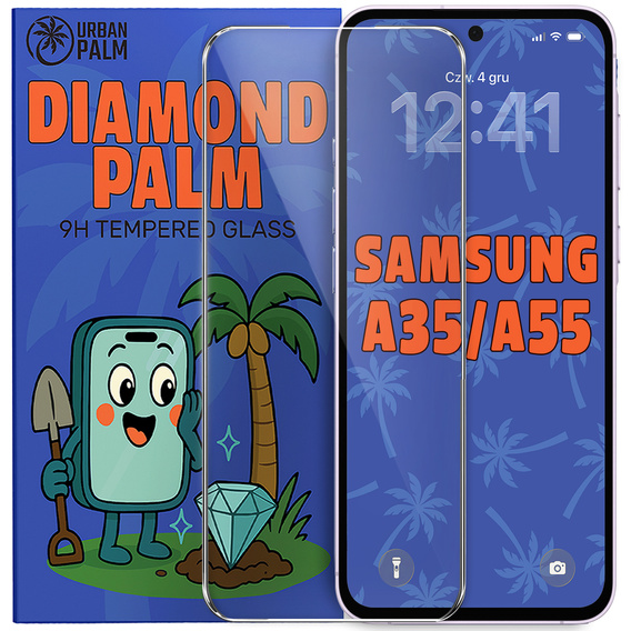Szkło Hartowane Diamond Palm do Samsung Galaxy A55 5G / A35 5G