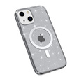 Etui Dropproof Glitter do MagSafe do iPhone 14 Plus, Czarne