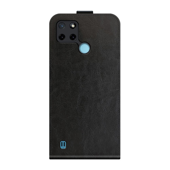 Etui z klapką do Realme C21Y / C25Y, Flip, czarne