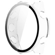 2w1 Etui + Szkło Hartowane do Garmin Forerunner 570 42mm, Przezroczyste