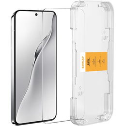 Szkło hartowane 0.18 mm do Xiaomi 15 – cienkie, 9H, z szybkim montażem i obsługą odblokowania twarzą i palcem