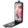Etui z klapką do Xiaomi Redmi Note 12 4G, Flip, czarne