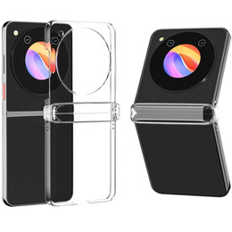 Etui do Nubia Flip 5G, cienkie, przezroczyste