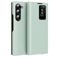 Etui z klapką do Samsung Z Fold5 5G, Smart View Wallet, zielone
