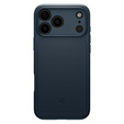 Etui Spigen do iPhone 17 Pro Max, Thin Fit Mag MagSafe, Metal Slate