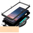 Etui pancerne do Samsung Galaxy S25 Ultra, R-JUST z przesuwną osłoną na aparat, czarne