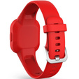 Pasek Silikonowy do Garmin Vivofit Jr 3, Czerwony