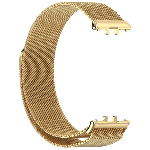 Bransoleta Milanese do Samsung Galaxy Fit 3, Złota