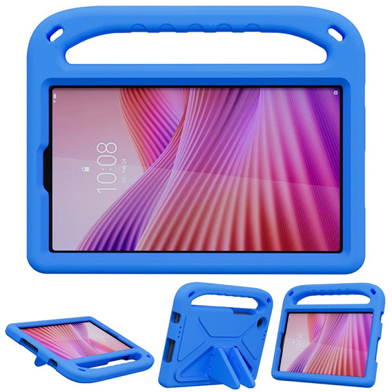 Etui ochronne do Lenovo Tab One, z uchwytem, niebieskie