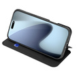 Etui z klapką Dux Ducis do iPhone 17 Pro, Skin Pro, czarne