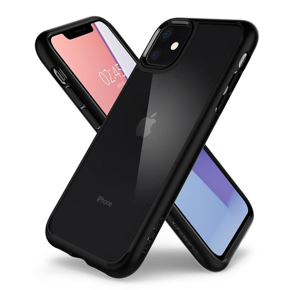 Etui Spigen do iPhone 11, Ultra Hybrid, matowe czarne