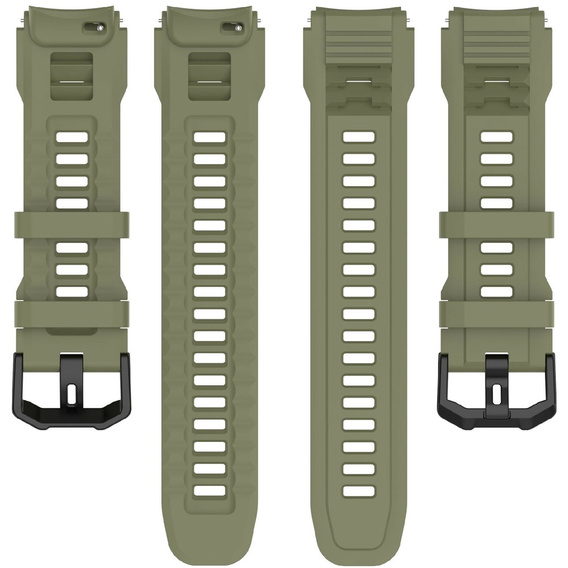 Pasek Silikonowy do Amazfit T-Rex 3 Pro, zielony