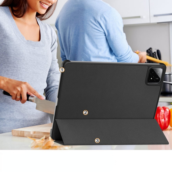 Etui do Xiaomi Pad 7 / 7 Pro, Smartcase, czarne