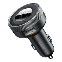 Baseus transmiter samochodowy FM Enjoy Bluetooth MP3 - Czarny