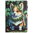 Etui do Lenovo Tab M11, z klapką, corgi dog