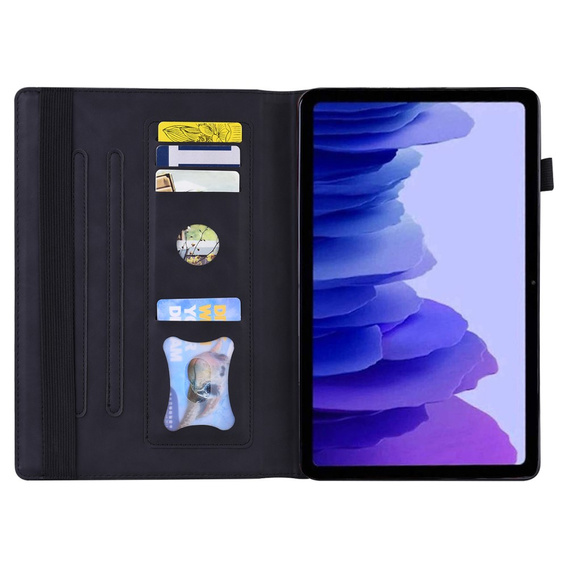 Etui do Lenovo Tab P12, Classic, z miejscem na rysik, czarne