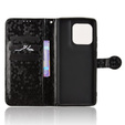 Etui z klapką do Motorola Edge 60 / 60 Fusion, Wallet Rhombus, czarne