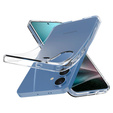 Etui Spigen do Samsung Galaxy S25, Liquid Crystal, przezroczyste + Szkło hartowane