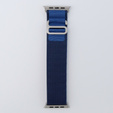 Pasek Nylonowy do Apple Watch 1/2/3/4/5/6/7/8/9/10/11/SE Ultra 1/2/3 42/44/45/46/49mm, Granatowy