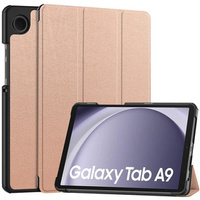 Etui do Samsung Galaxy Tab A9, Smartcase, różowe rose gold