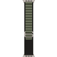 Pasek Nylonowy do Apple Watch 1/2/3/4/5/6/7/8/9/10/11/SE Ultra 1/2/3 42/44/45/46/49mm, Zielony / Czarny