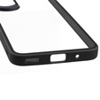 Etui przezroczyste do Honor 90 Lite 5G / X50i 5G, czarne