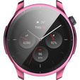 2w1 Etui z osłoną na ekran do Amazfit GTR 4 46mm, Różowe