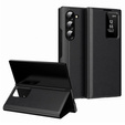 Etui z klapką do Samsung Z Fold5 5G, Smart View Wallet, czarne