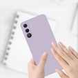 Etui do Samsung Galaxy A36 5G, Silicone Lite, fioletowe