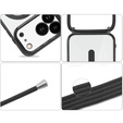 Etui do iPhone 17 Pro Max, Electro MagSafe, czarne + Smycz