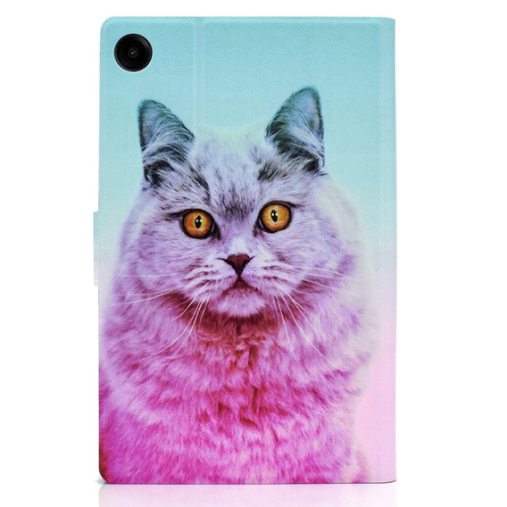 Etui do Samsung Galaxy Tab A9 X110 / X115, pink cat