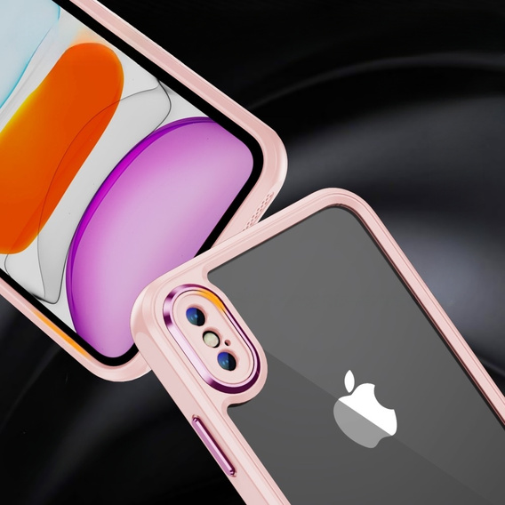 Etui do iPhone XS Max, ERBORD Impact Guard, różowe