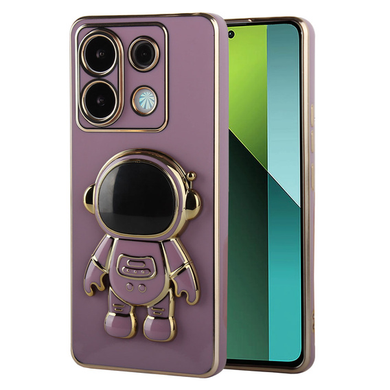 Etui do Xiaomi Redmi Note 13 Pro 5G, Astronaut, fioletowe + Szkło Hartowane 9H