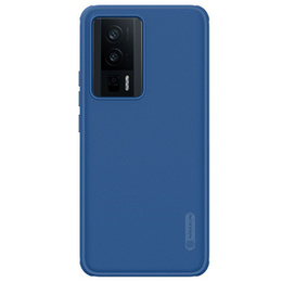 Etui NILLKIN do Poco F5 Pro 5G, Super Frosted Shield Case, Niebieskie