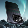 Etui BENKS Kevlar do iPhone 15 Pro Max, Magnetic Armor Air Aurora 600D S062, do MagSafe