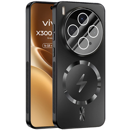 Etui ochronne do Vivo X300, do MagSafe, czarne